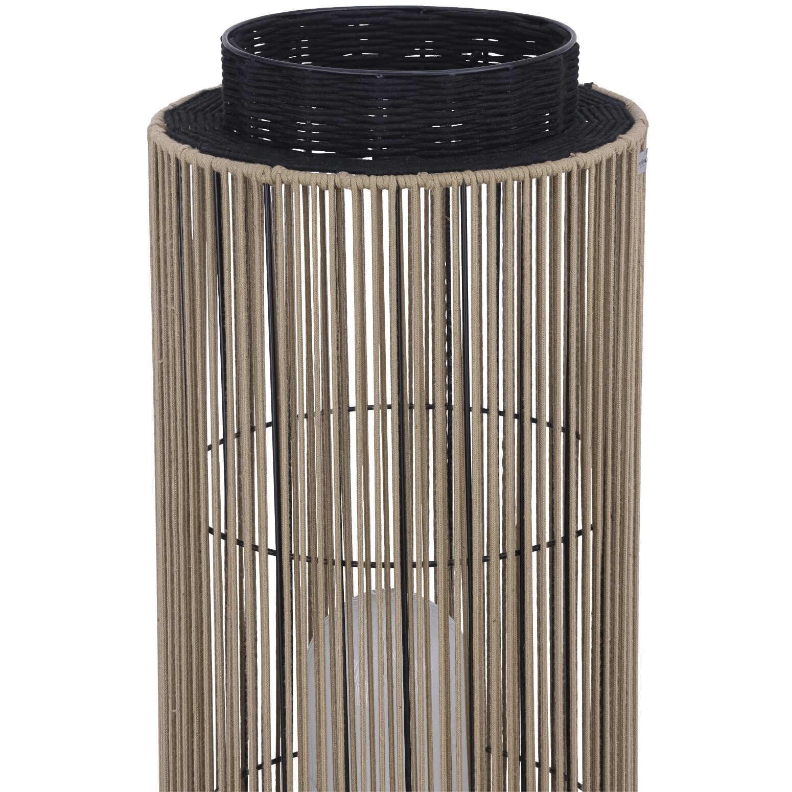 Aden 46 inch 60.00 watt Black Outdoor Portable, Both Indoor/Outdoor