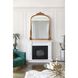 Germaine 54 X 42.13 inch Antique Gold Mantel Mirror