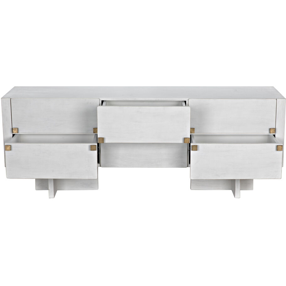 Amidala 80 X 23 inch White Wash Sideboard