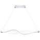 Saratoga 38 inch Polished Chrome Island Light Ceiling Light