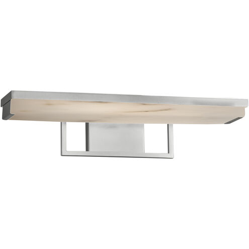 LumenAria LED 20 inch Brushed Nickel Linear Wall/Bath Wall Light, Rectangle
