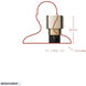 Blonde Moment 1 Light 7.75 inch Matte Black and Honey with Medium Oak Wall Sconce Wall Light