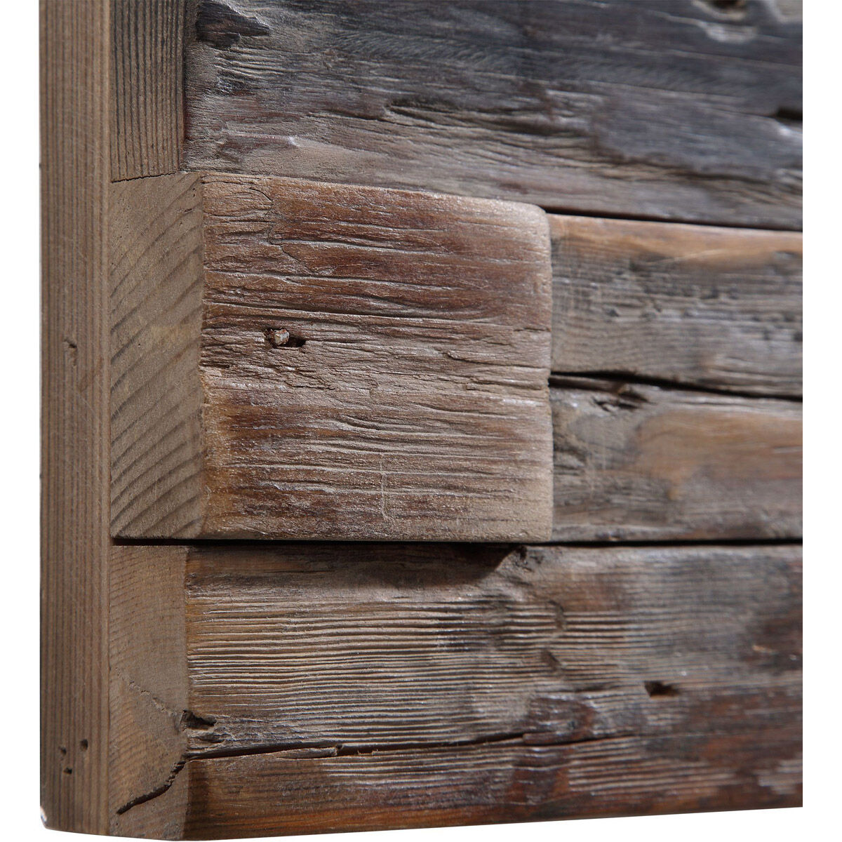 Astern Reclaimed Boat Wood Wall Decor, Set of 2