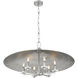 Rialto 6 Light 32 inch Signature Pewter Pendant Ceiling Light