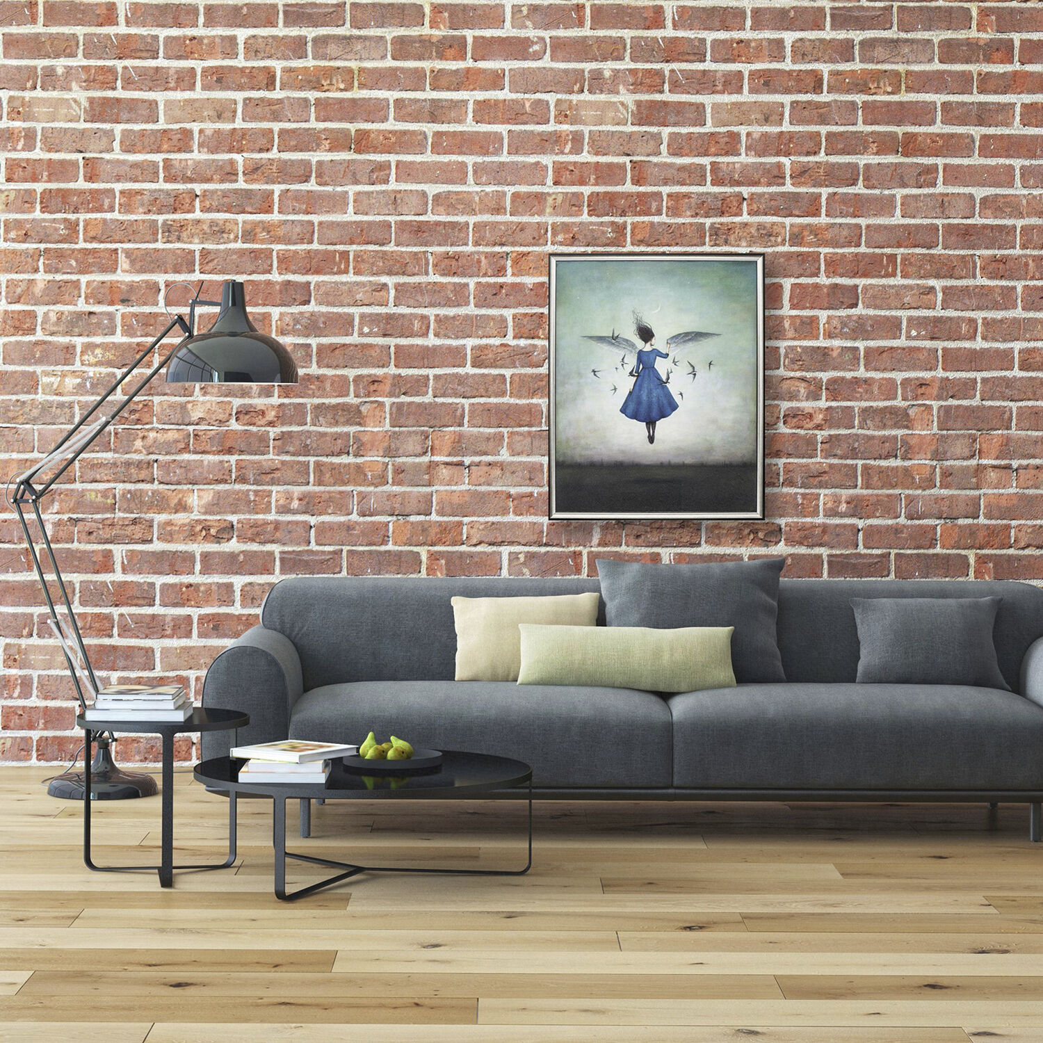 Florals 29 X 23 inch Non-Glass Framed Art, Propac