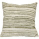 Catalina 24 inch Green and Gray Pillow
