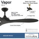 Vapor 60 inch Coal Ceiling Fan