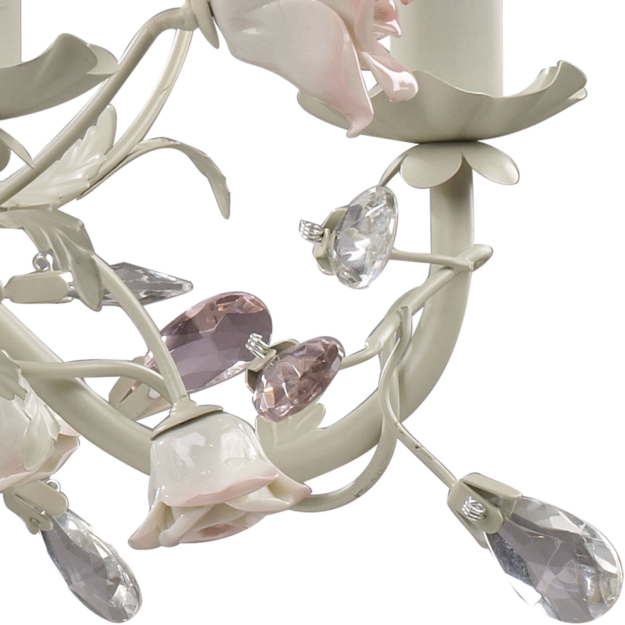 Heritage 6 Light 22 inch Cream Chandelier Ceiling Light