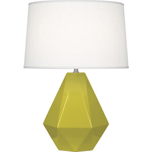 Delta 22.5 inch 150.00 watt Citron Table Lamp Portable Light