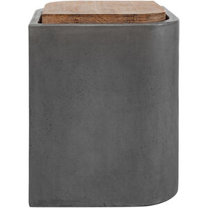 Marquis 20 inch Grey Outdoor Stool