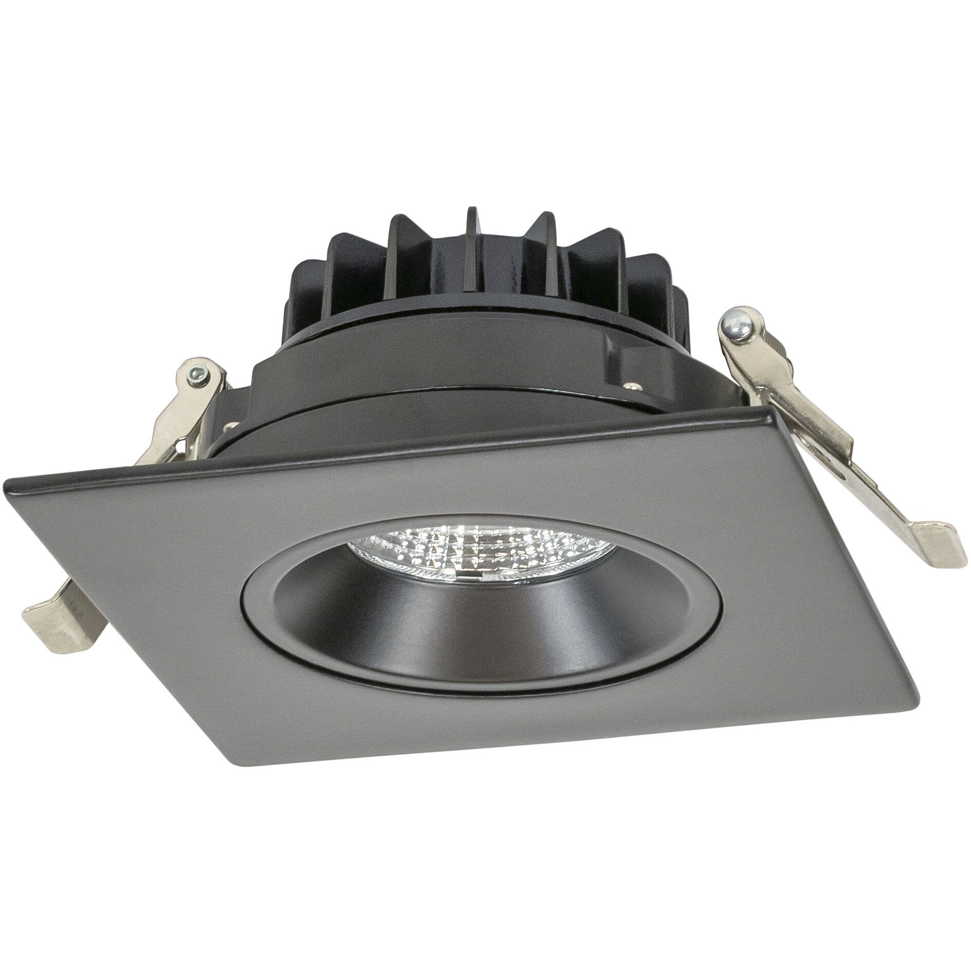 Luke Black Downlight, Square
