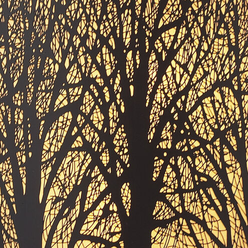 Woodland Sunrise 2 Light 11 inch Aged Bronze Sconce Wall Light
