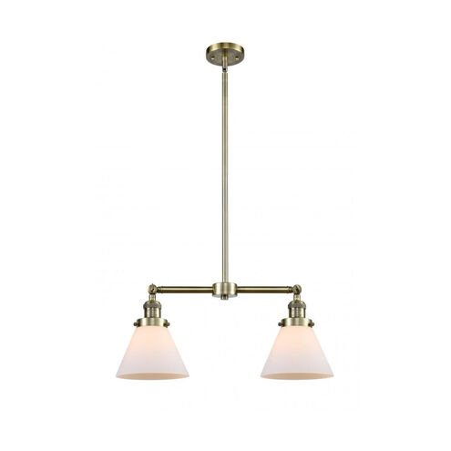 Franklin Restoration Large Cone 2 Light 21.00 inch Chandelier