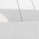Windsor Smith Arena LED 42 inch Hand-Rubbed Antique Brass and Matte White Ring and Globe Chandelier Ceiling Light