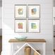 Perfect Day Green and Blue and Multi and Orange Framed Art