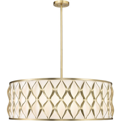 Harden 10 Light 32 inch Modern Gold Pendant Ceiling Light