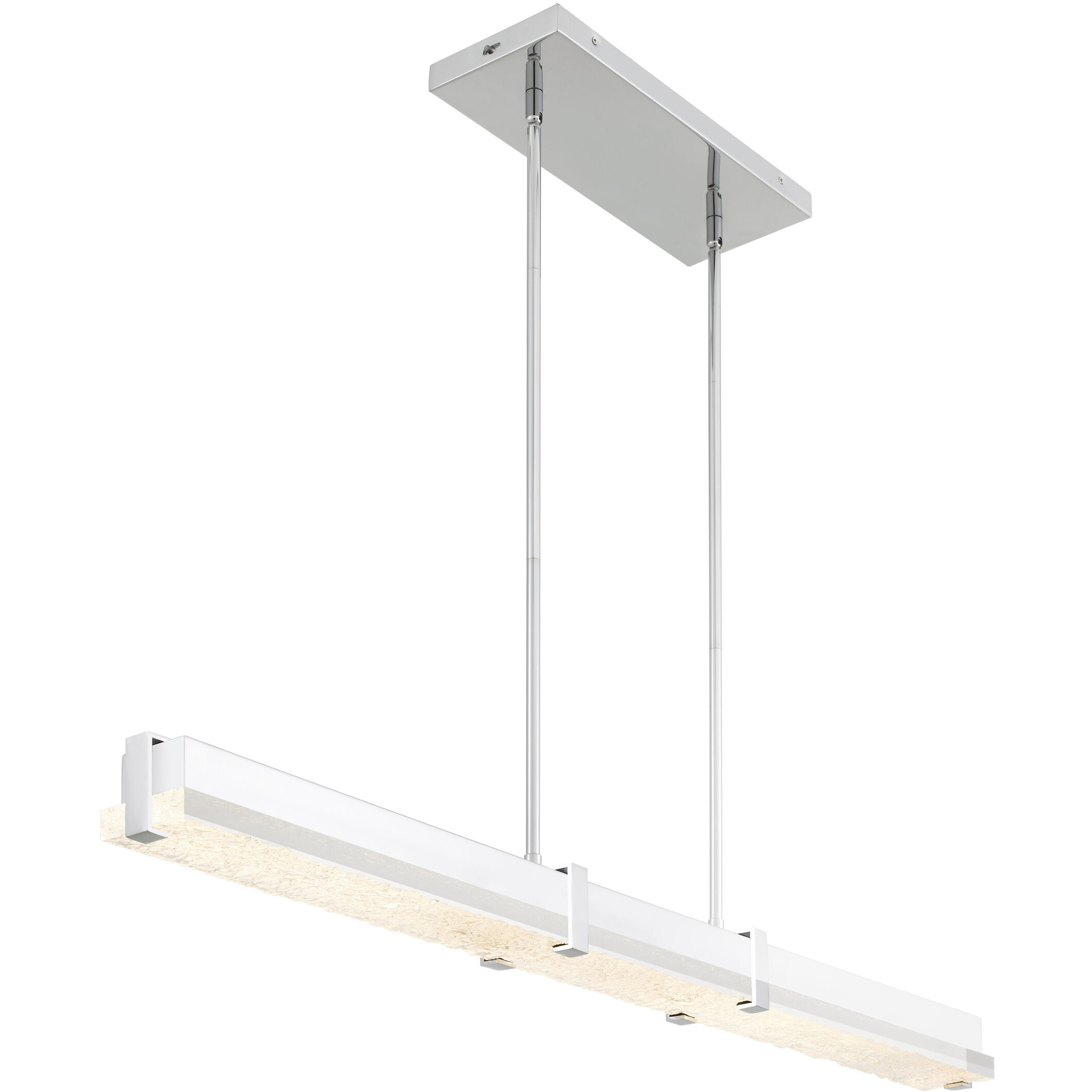 Theodore LED 48 inch Polished Chrome Island Light Ceiling Light