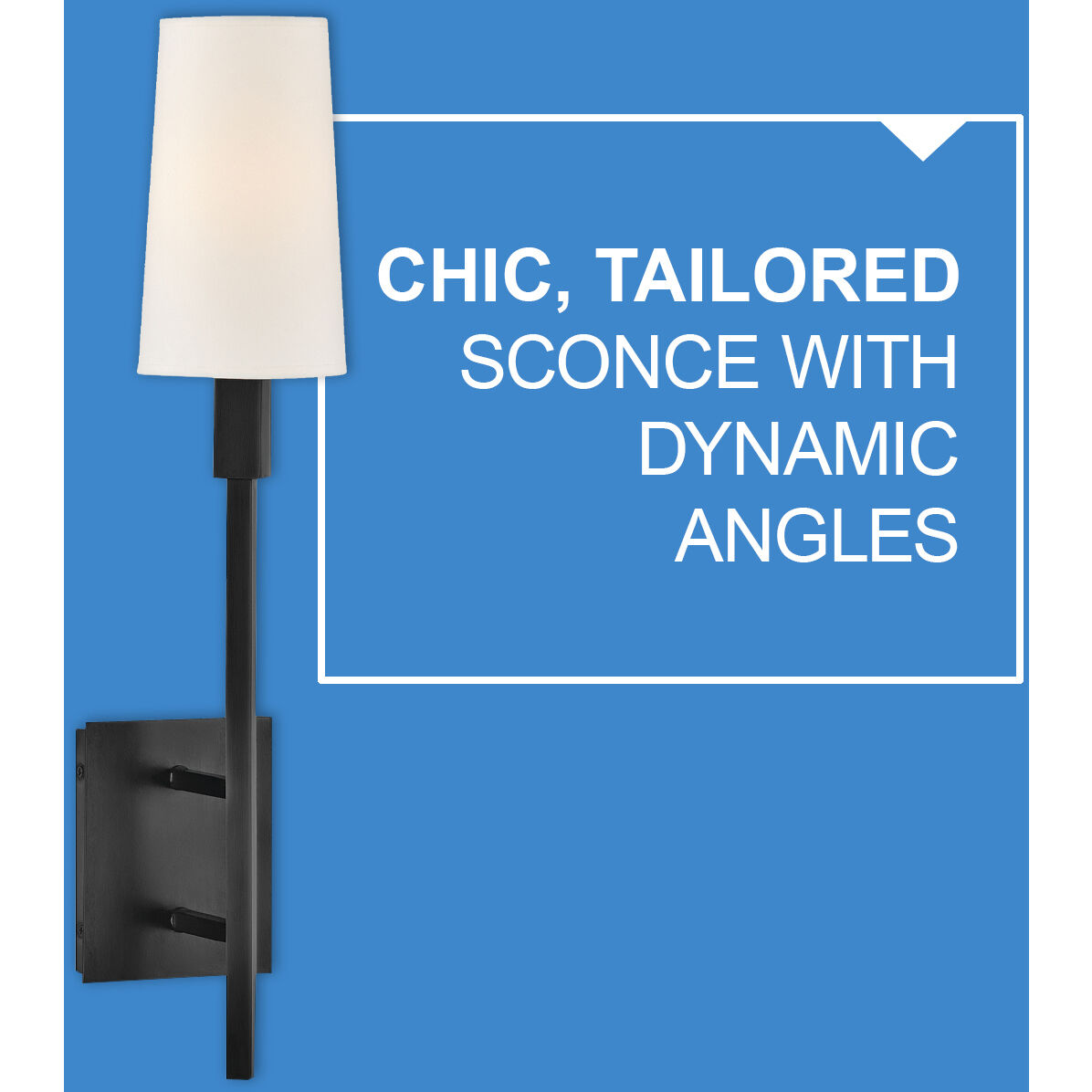 Fenwick 1 Light 5.25 inch Black Interior Wall Mount Wall Light