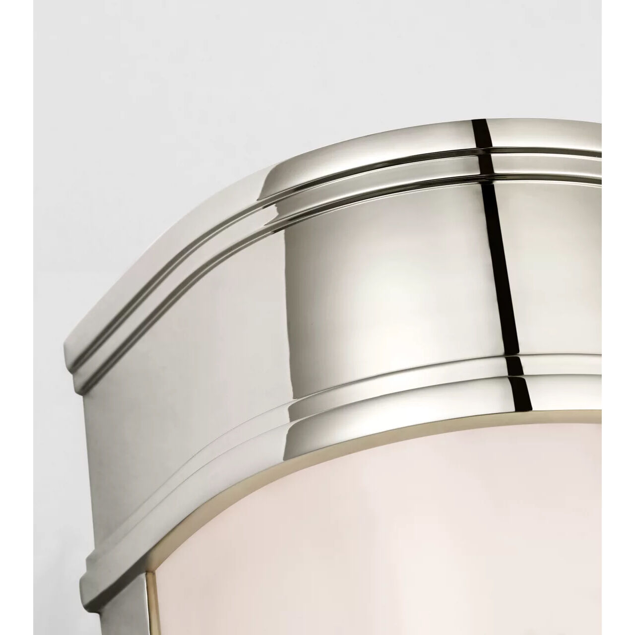 Chapman & Myers Marden LED 4.25 inch Polished Nickel Salon Bath Sconce Wall Light