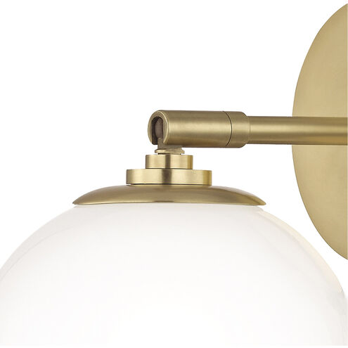 Tilly LED 7 inch Aged Brass Wall Sconce Wall Light