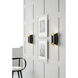AERIN Selfoss 2 Light 7 inch Bronze Sconce Wall Light
