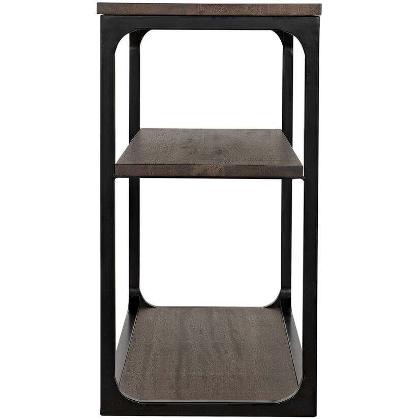 Novie 46 X 15.5 inch Matte Black Console, Small