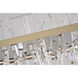 Canada LED 10 inch Gold Chandelier Ceiling Light