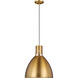 Sean Lavin Brynne LED 14.13 inch Burnished Brass Pendant Ceiling Light