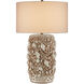Corfu 32.5 inch 150 watt Milky White Table Lamp Portable Light
