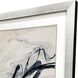 Indigo Markings Blue and Beige and Gray Framed Art, Propac