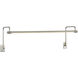 Thomas O'Brien Kidd 20 watt 30 inch Polished Nickel Frame Mount Picture Light Wall Light