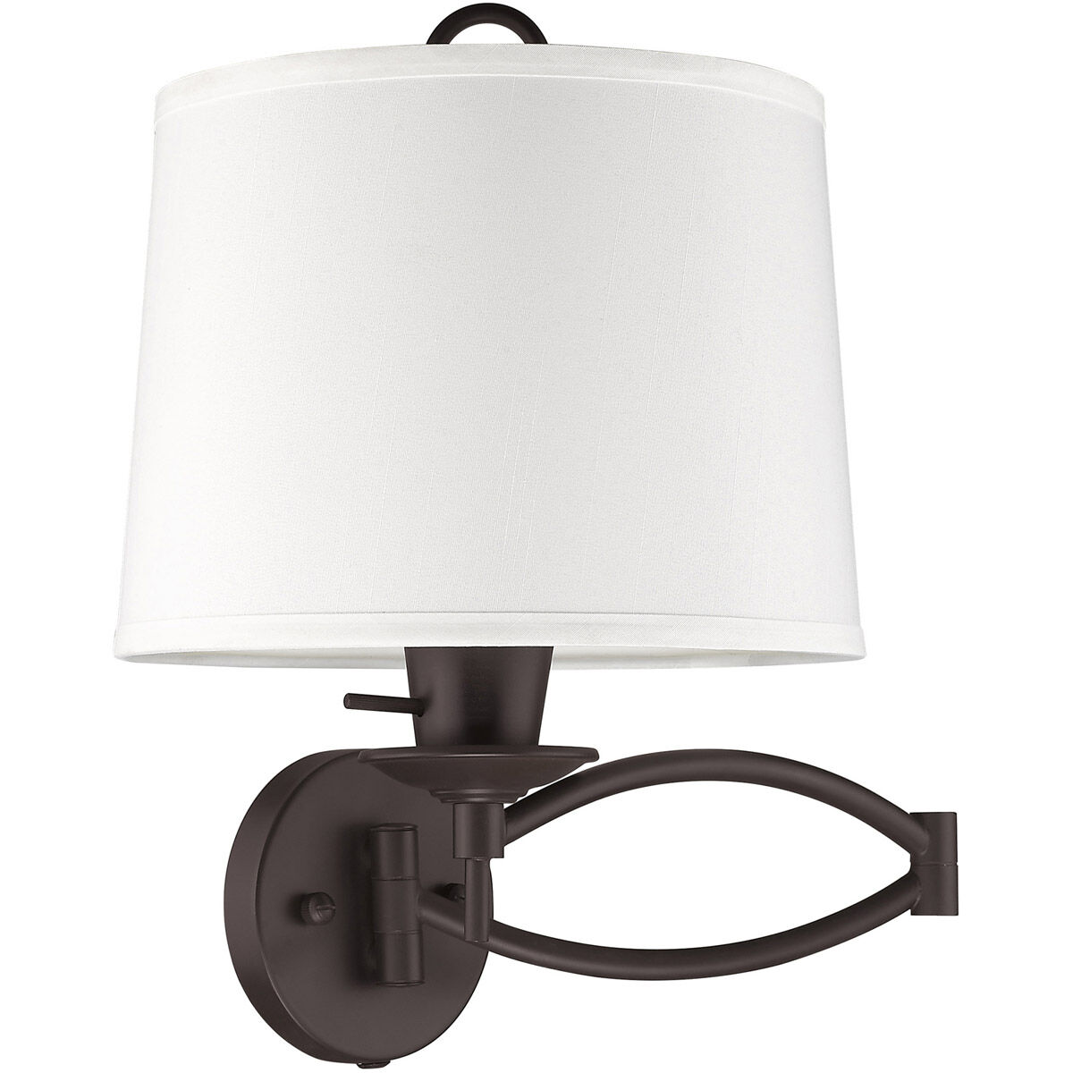 Allison 25 inch 100.00 watt Bronze Swing Arm Wall Lamp Wall Light