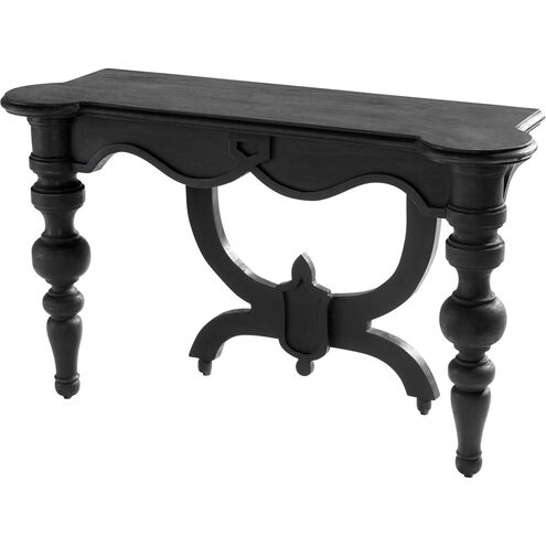 Lacroix 54 X 18 inch Black Console Table