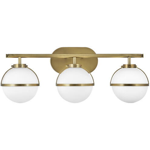 Hollis LED 24 inch Heritage Brass Vanity Light Wall Light
