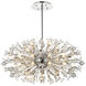 Vera 38 Light 42 inch Chrome Pendant Ceiling Light