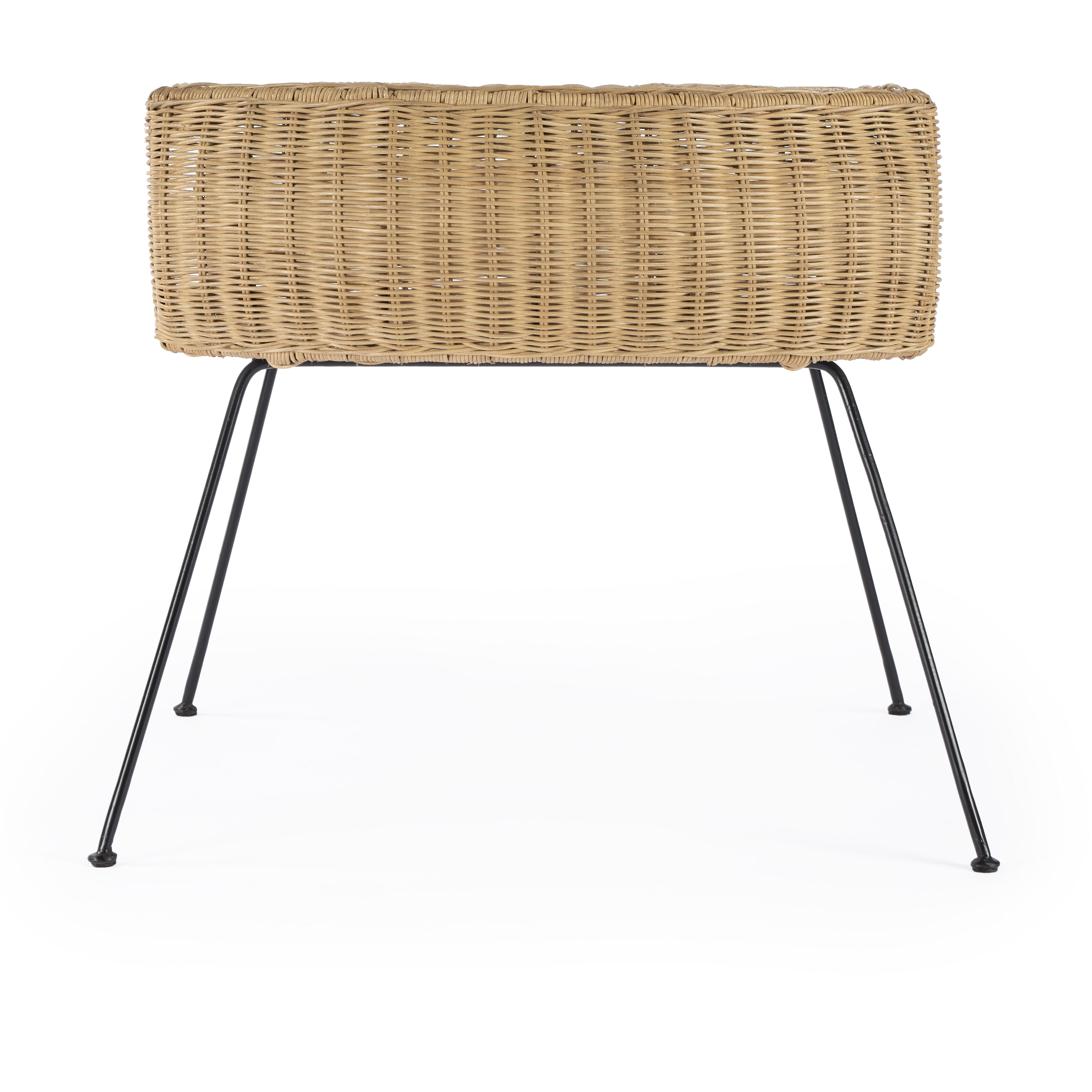 Coralitta Rattan End Table in Light Brown