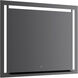 Skylight 36 X 36 inch Black LED Lighted Mirror, Vanita by Oxygen