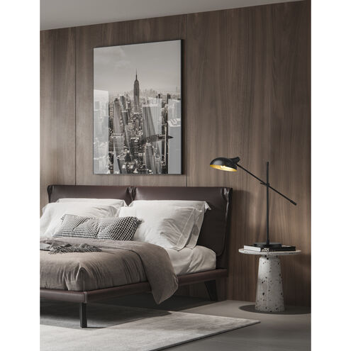 Bellamy 29.25 inch 100.00 watt Matte Black Table Lamp Portable Light