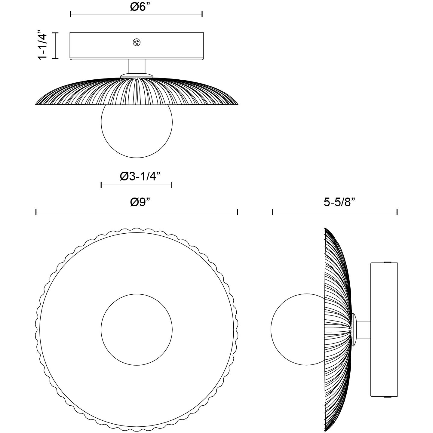 Alora Mood Hera Wall/Vanity Light Wall Light in Brushed Gold