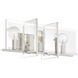 Ethan 3 Light 24 inch Polished Nickel Bath Light Wall Light