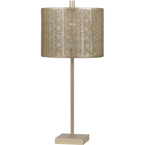 Falfurrias 27 inch 100 watt Warm Silver Table Lamp Portable Light