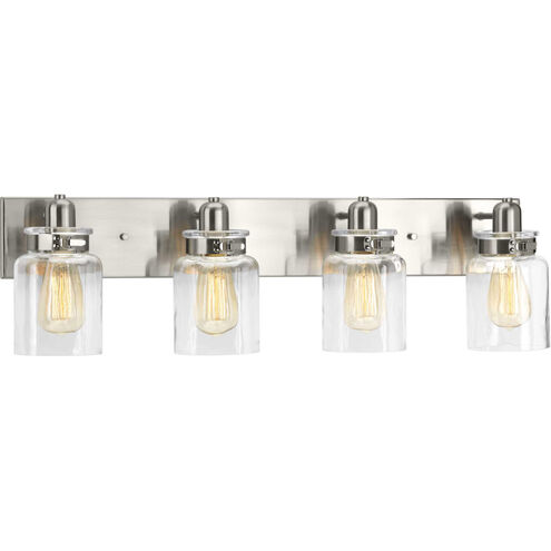 Calhoun 4 Light 30 inch Brushed Nickel Bath Vanity Wall Light