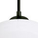 Rocky LED Black Cord Pendant Ceiling Light