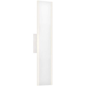 Gemini LED 14 inch White Vanity Light Wall Light, Indoor