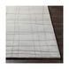 Mystique 96 X 30 inch Light Gray Rugs, Runner