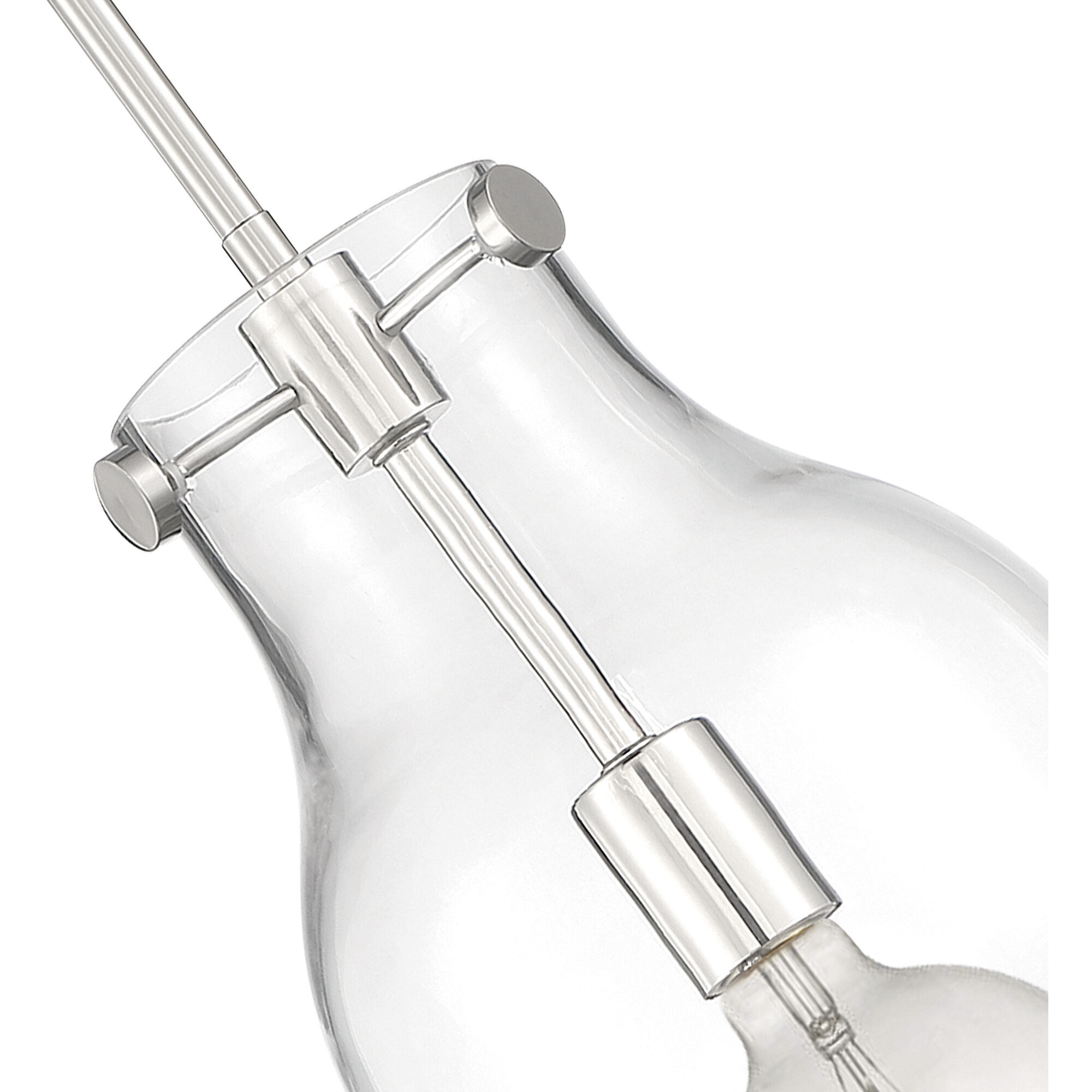 Lakeview 1 Light 14 inch Polished Nickel Pendant Ceiling Light