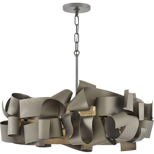Delfina LED 26 inch Metallic Matte Bronze Chandelier Ceiling Light