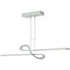 Switchback LED 49.8 inch Vintage Platinum Pendant Ceiling Light