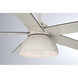 Modern Farmhouse 52 inch Distressed White with Distressed White/Birchwood Blades Ceiling Fan