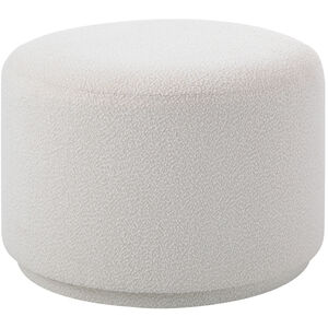 Audrina 16.73 inch Off-White Ottoman